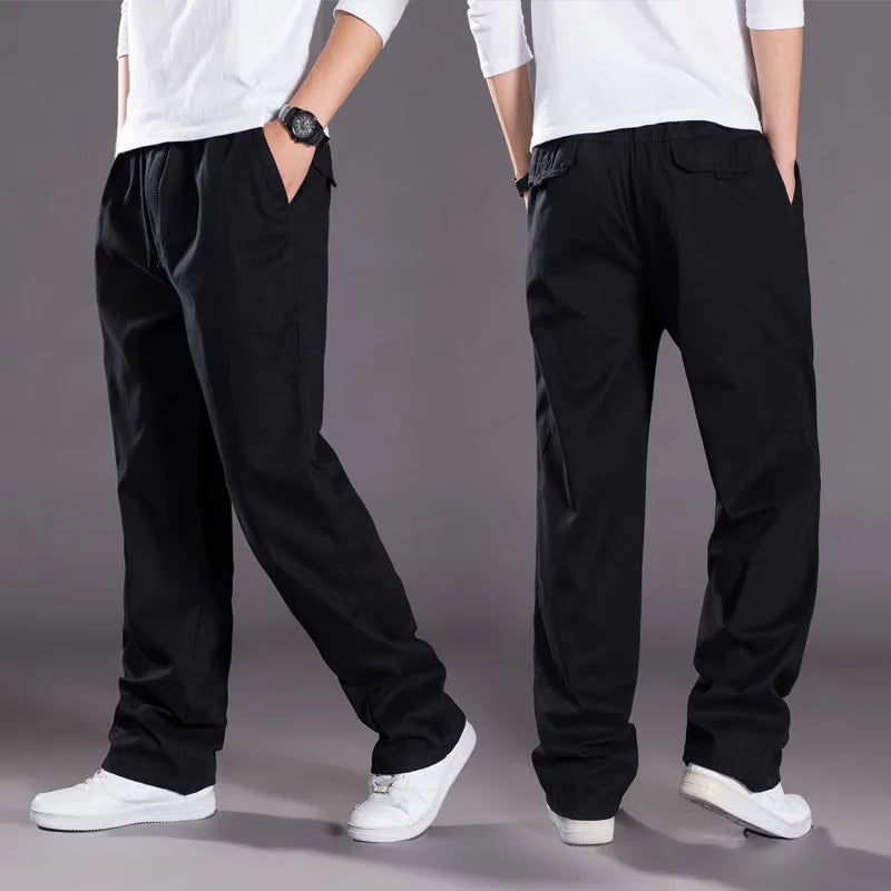 Large Size Cargo Joggers