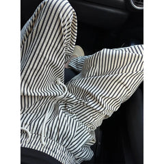 Striped Wide-Leg Summer Pants