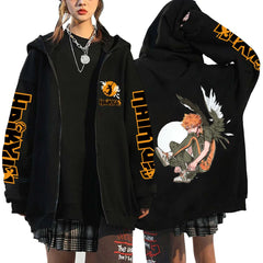 Haikyuu Karasuno Zip-Up Hoodie