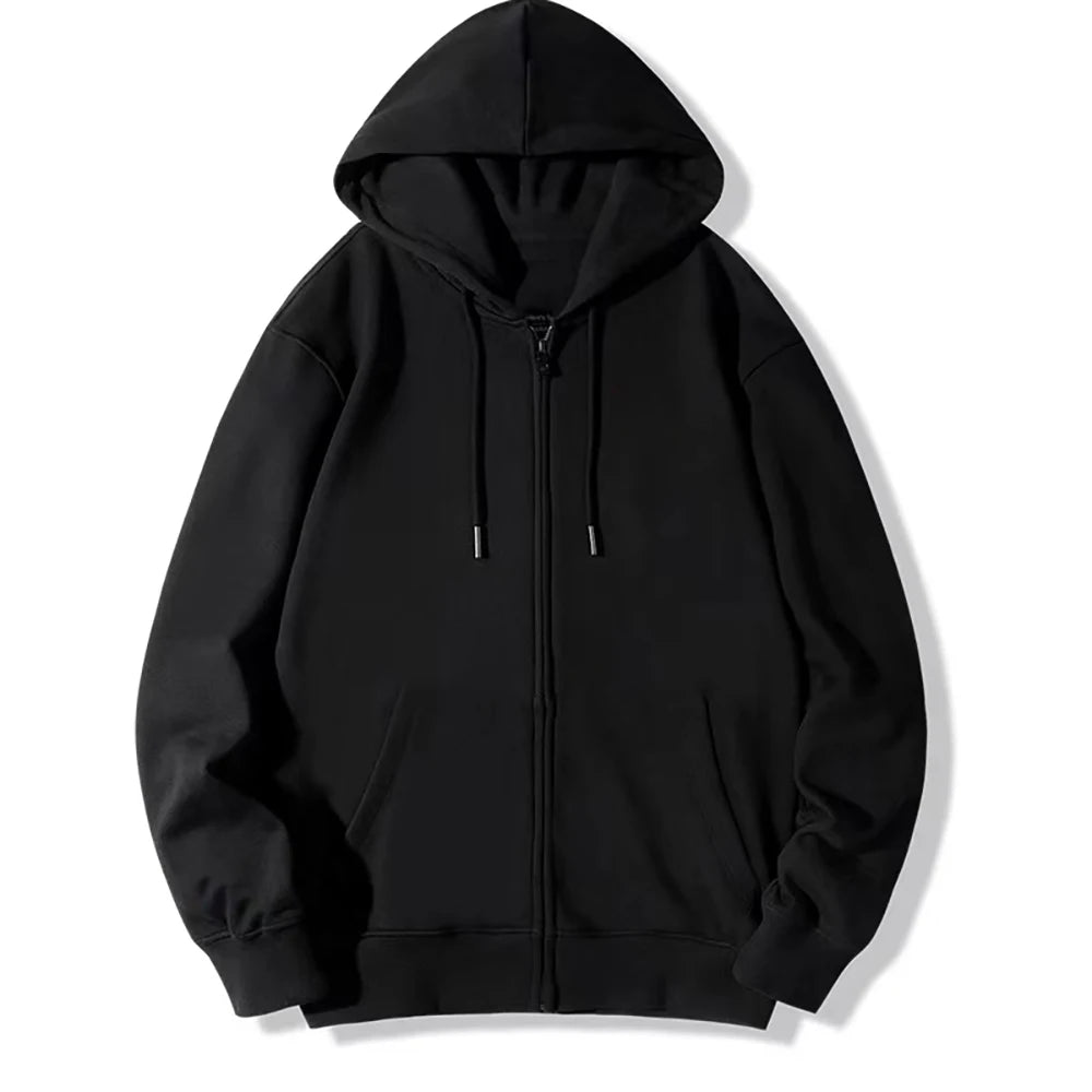 Retro Gothic Zip-Up Hoodie