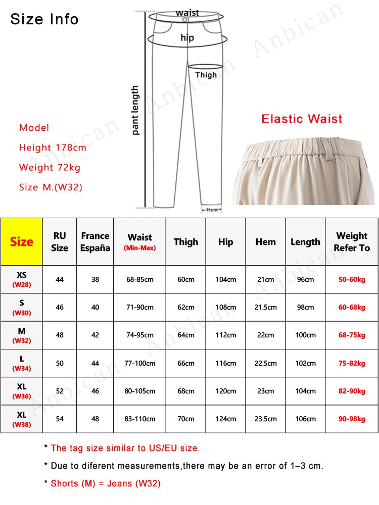 Korean Summer Loose Slacks