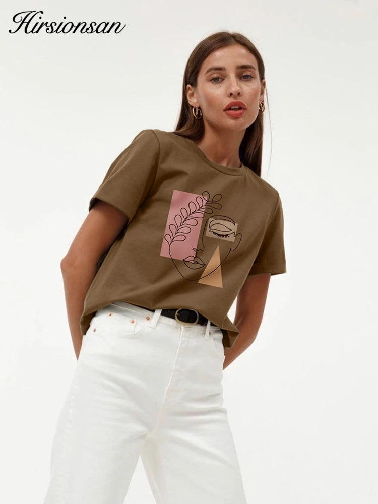 Aesthetic Character Print Tee