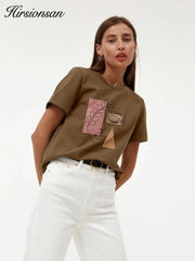 Aesthetic Character Print Tee