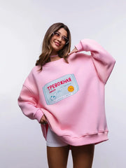 Chic Bornladies Oversized Sweatshirt